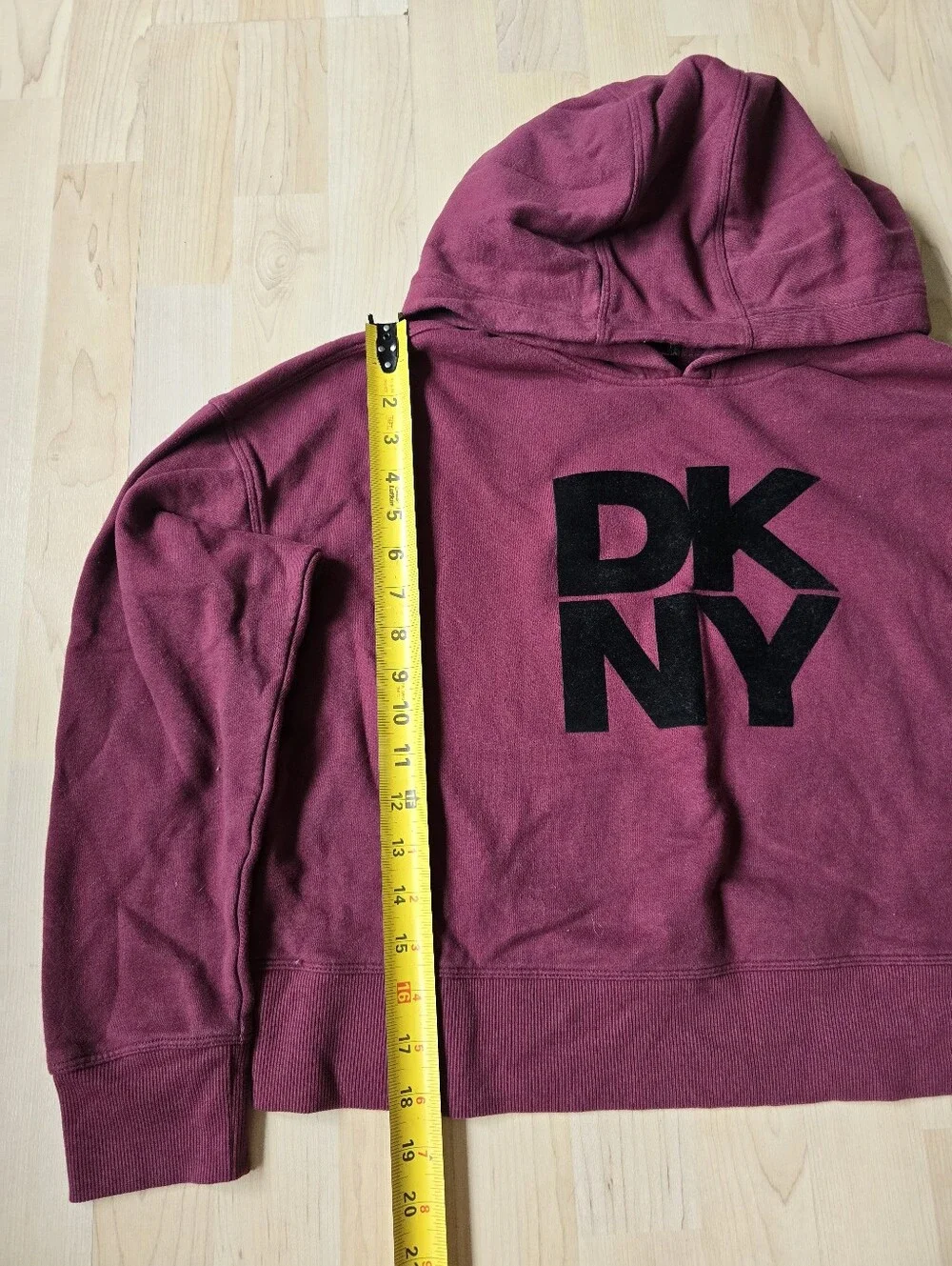 DKNY Cropped Hoodie Size Medium